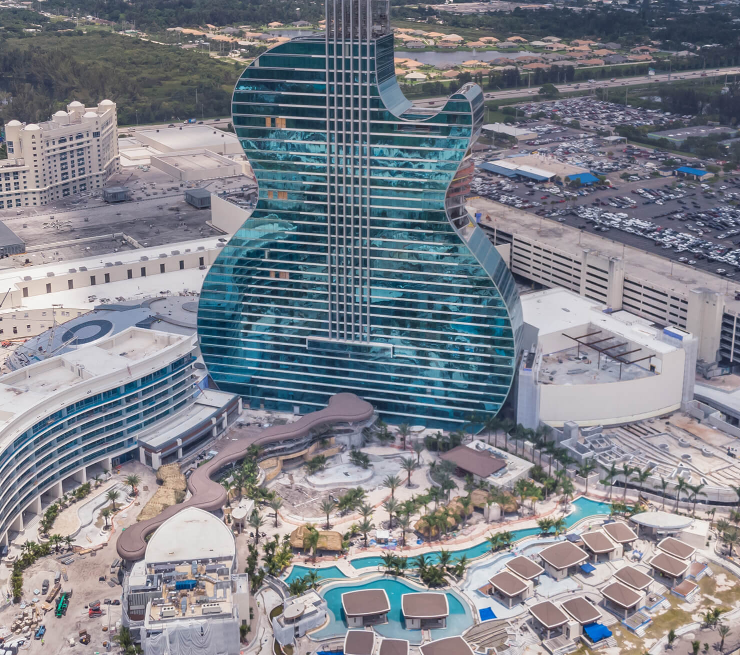 hotel with swimming pool